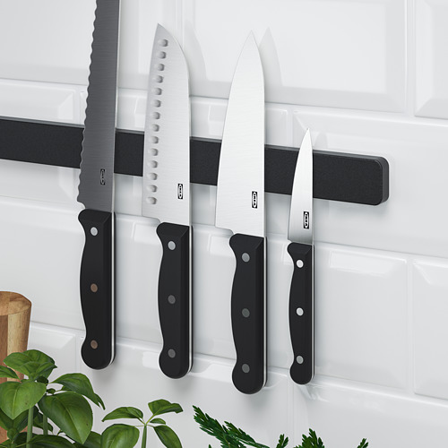 KUNGSFORS Magnetic knife rack, stainless steel - IKEA