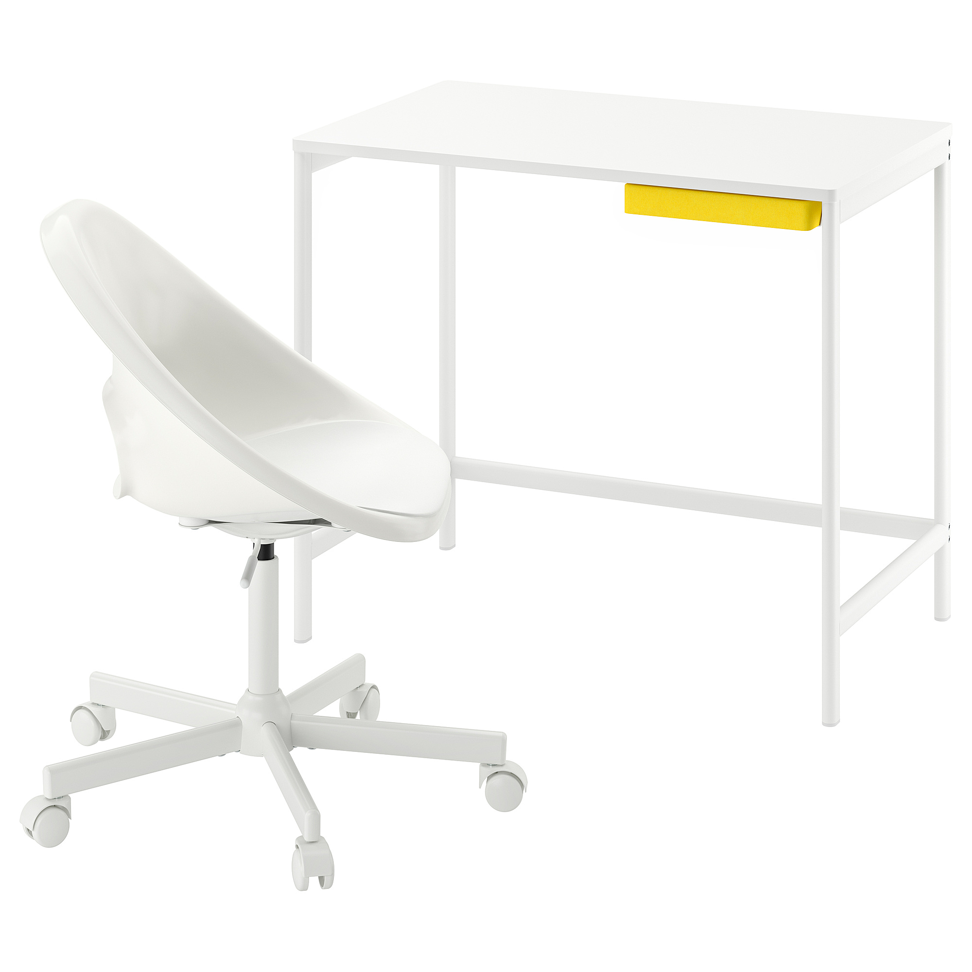 ENKROKEN/LOBERGET desk and chair