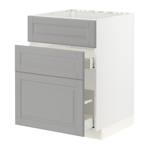 METOD/MAXIMERA base cab f sink+3 fronts/2 drawers