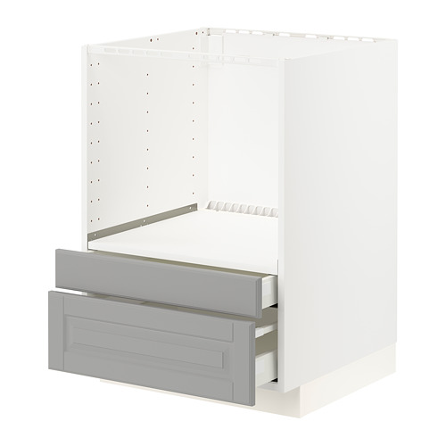 METOD/MAXIMERA base cabinet f combi micro/drawers