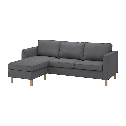 PÄRUP 3-seat sofa with chaise longue