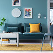 VÄXELFEL rug, low pile