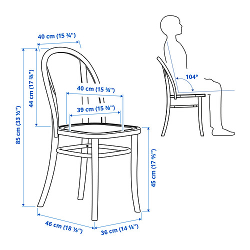 NORDVIKEN/SKOGSBO table and 2 chairs