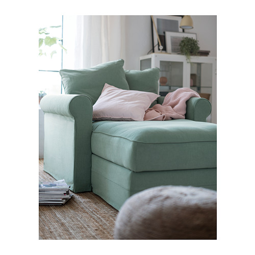 GRÖNLID chaise longue