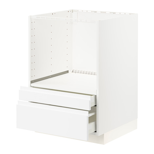 METOD/MAXIMERA base cabinet f combi micro/drawers