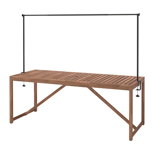 HELGEÖ/NÄMMARÖ table with decorating rod