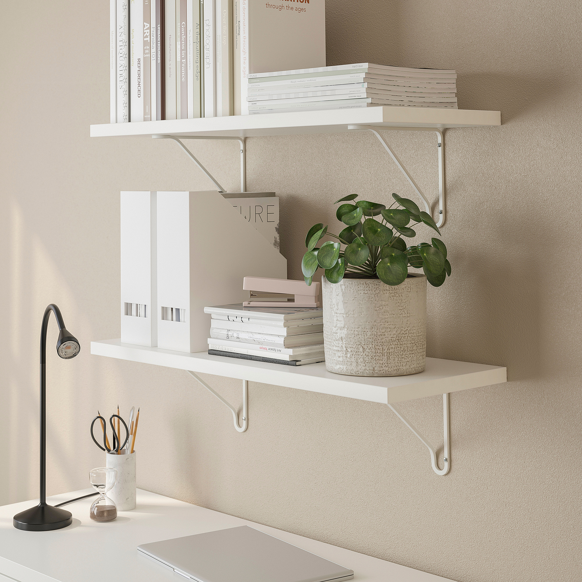 FÖRLÄGGARE/BERGSHULT wall shelf