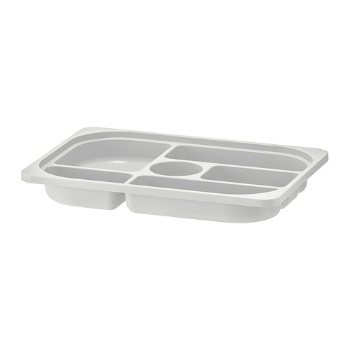 TROFAST storage tray with compartments