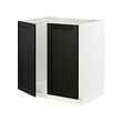 white-black stained