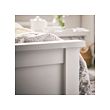 HEMNES bed frame with mattress