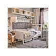 HEMNES bed frame with mattress