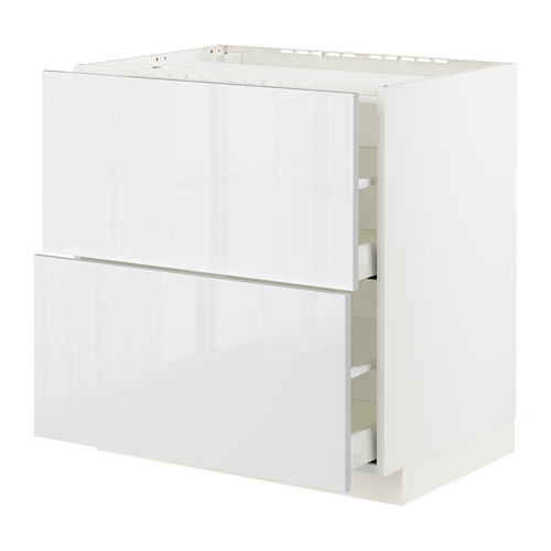 METOD/MAXIMERA base cab f hob/2 fronts/2 drawers