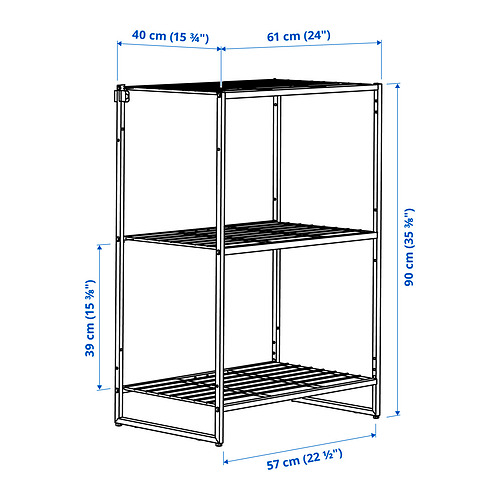 JOSTEIN shelving unit