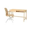 STIGBYGEL/BETESHÄST desk and chair