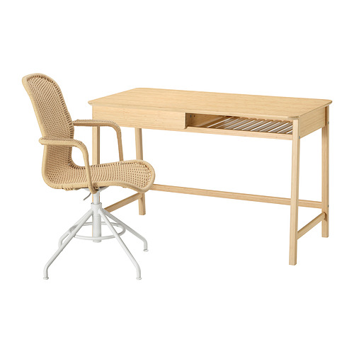 STIGBYGEL/BETESHÄST desk and chair