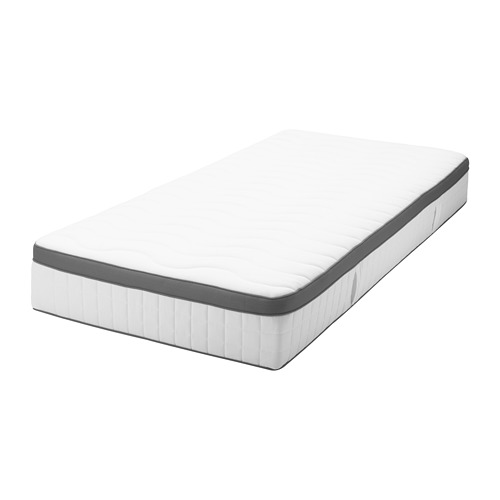 FILLAN pocket sprung mattress, firm/white, single