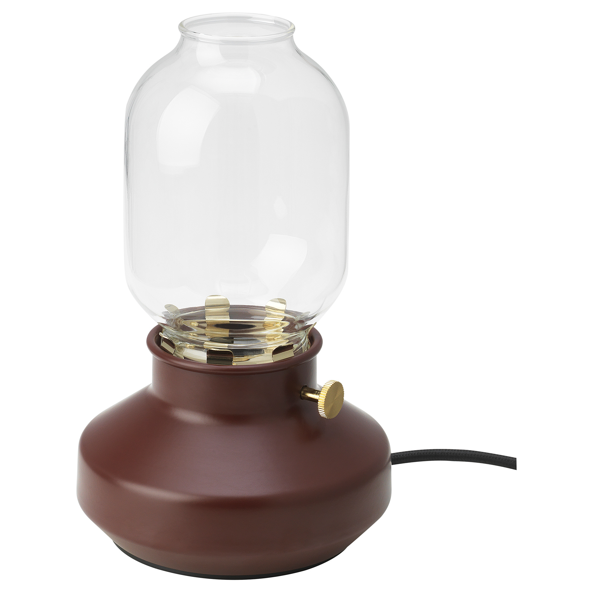 TÄRNABY table lamp, dark red IKEA Hong Kong and Macau