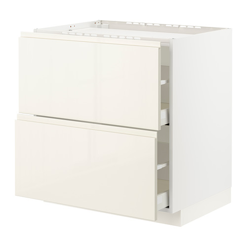 METOD/MAXIMERA base cab f hob/2 fronts/2 drawers