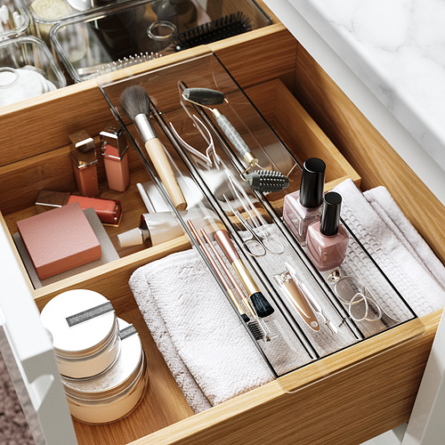 VISSLAÅN drawer organiser