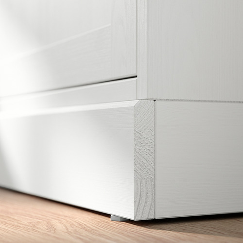 HAVSTA storage comb w sliding glass doors