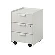 TROTTEN drawer unit w 3 drawers on castors