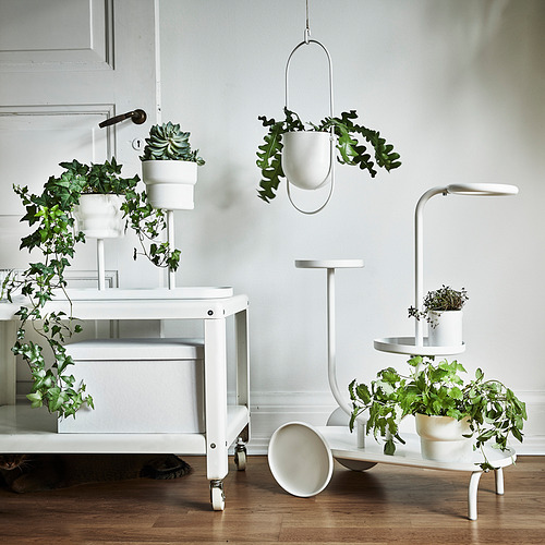 CHILISTRÅN plant stand with wheels