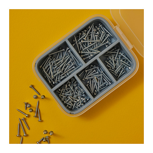 TRIXIG 200-piece wood screw set