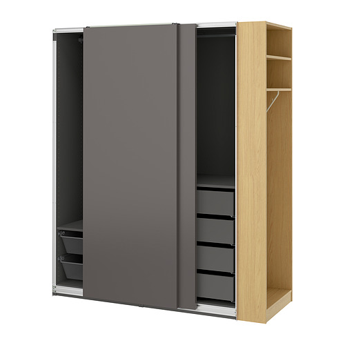 PAX/HASVIK 衣櫃組合