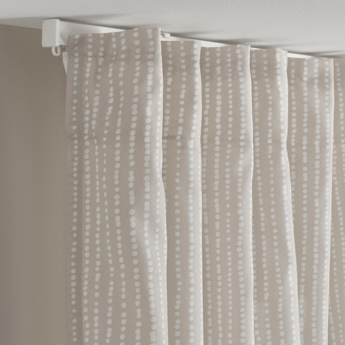 MÄSTERROT curtains, 1 pair