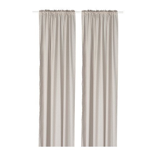 MÄSTERROT curtains, 1 pair