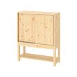 IVAR shelv unit w sliding doors