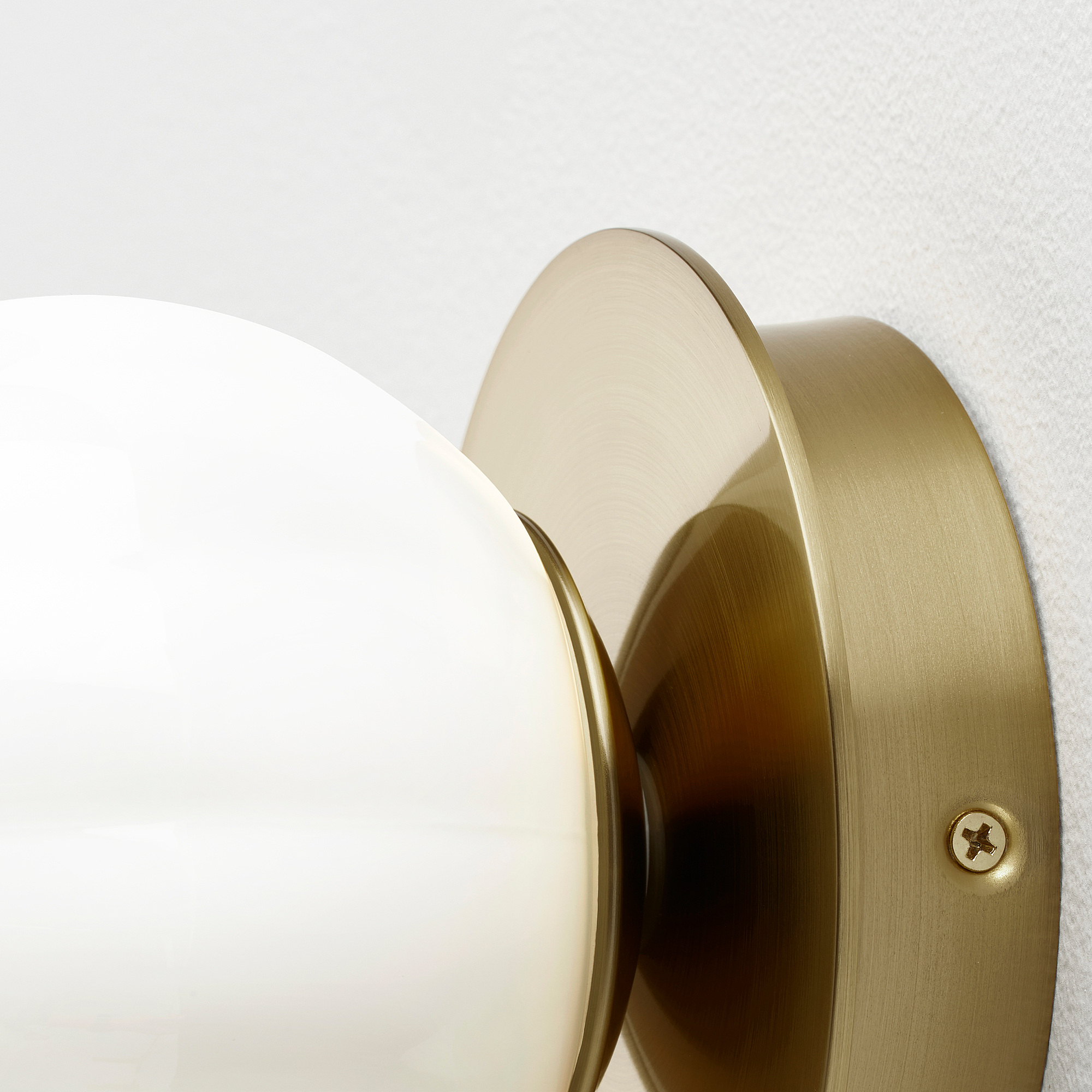 AKTERSPRING wall lamp, wired-in installation