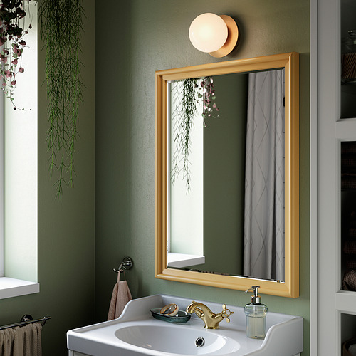 AKTERSPRING wall lamp, wired-in installation