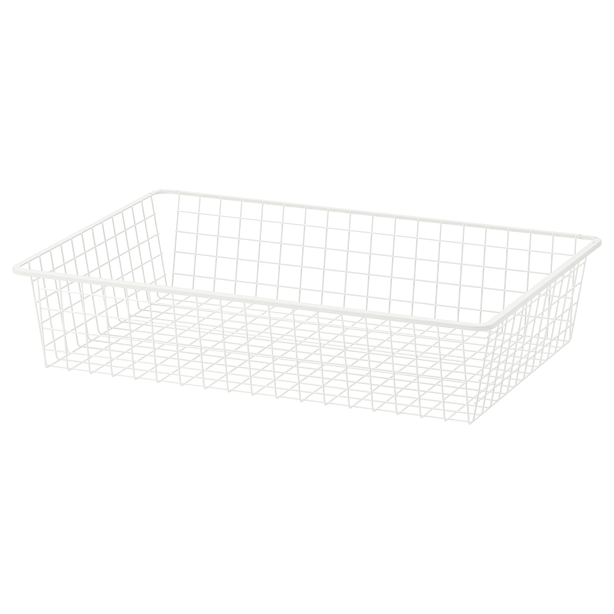 HJÄLPA - 鋼條籃, 白色, 80x55 厘米| IKEA 香港及澳門