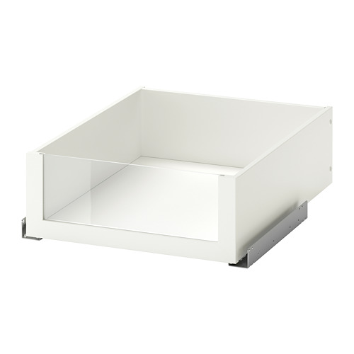 KOMPLEMENT drawer with glass front