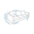 VIMLE 3-seat sofa