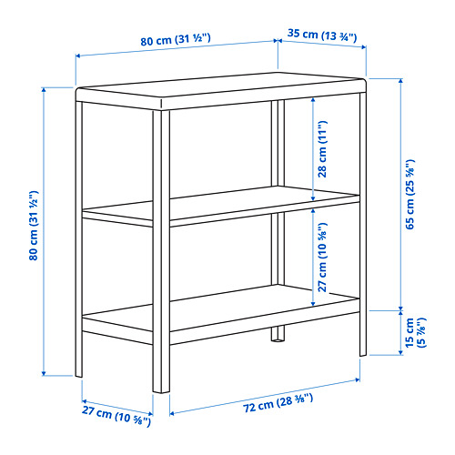 KOLBJÖRN shelving unit in/outdoor