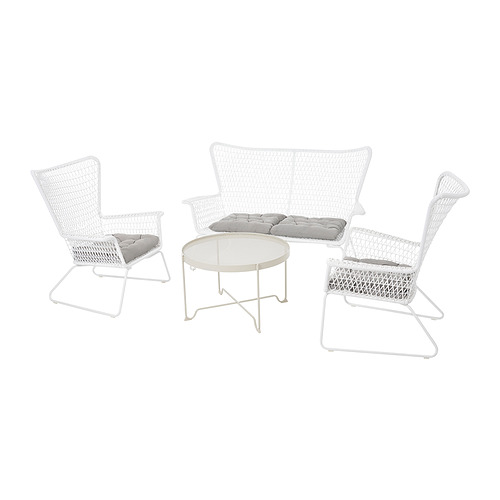 HÖGSTEN 4-seat conversation set, outdoor