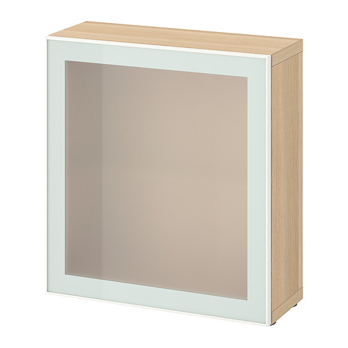 BESTÅ shelf unit with glass door