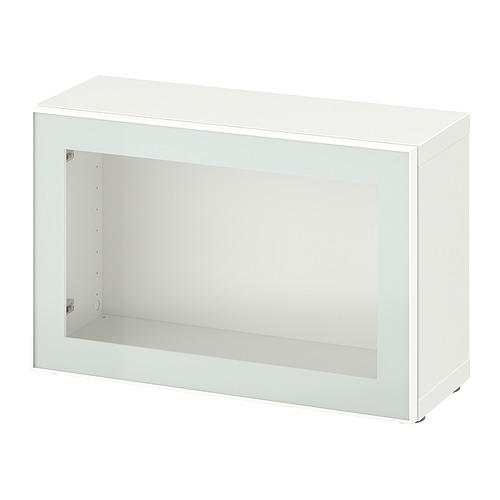 BESTÅ shelf unit with glass door