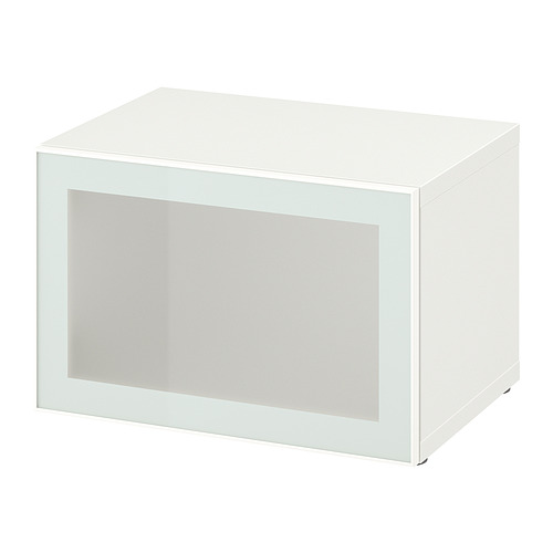 BESTÅ shelf unit with glass door