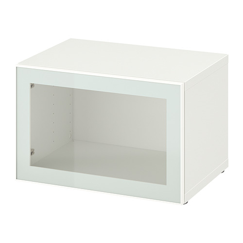 BESTÅ shelf unit with glass door