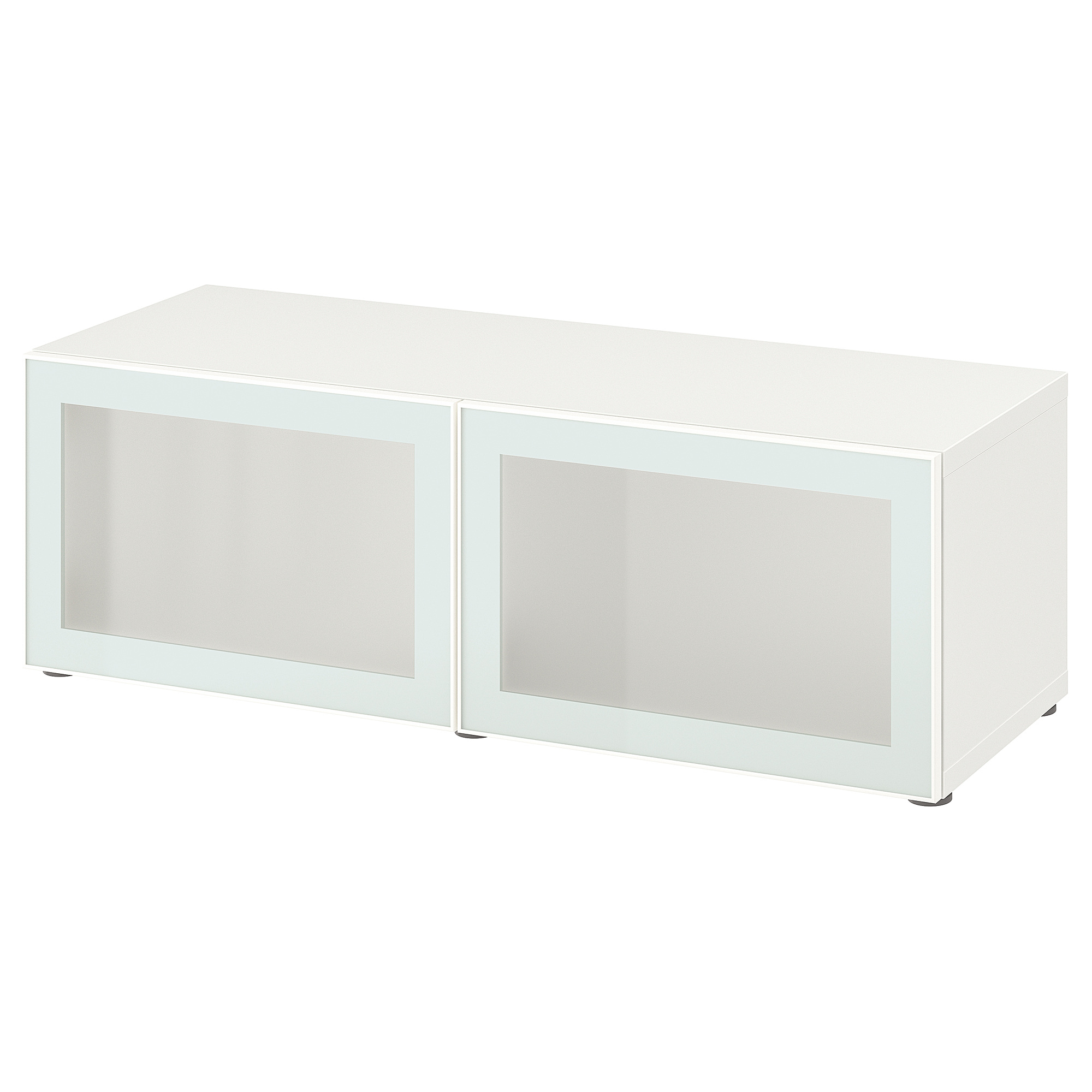 BESTÅ shelf unit with glass doors