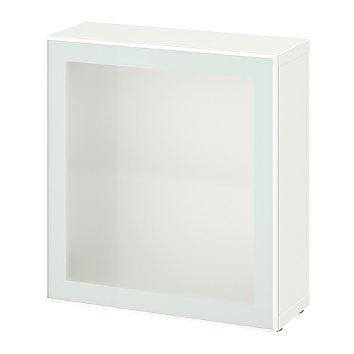 BESTÅ shelf unit with glass door