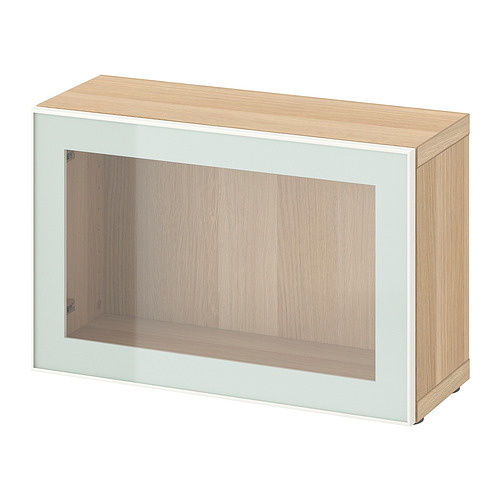 BESTÅ shelf unit with glass door