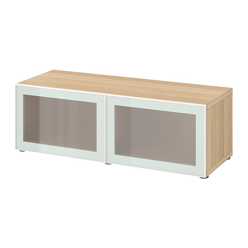 BESTÅ shelf unit with glass doors