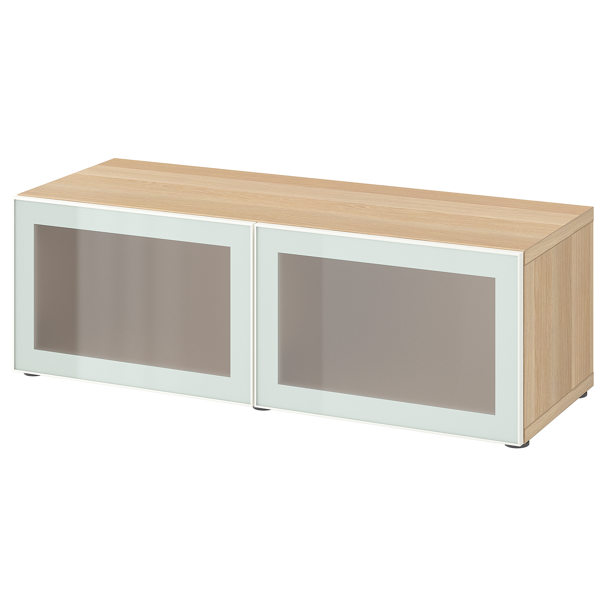 BESTÅ shelf unit with glass doors
