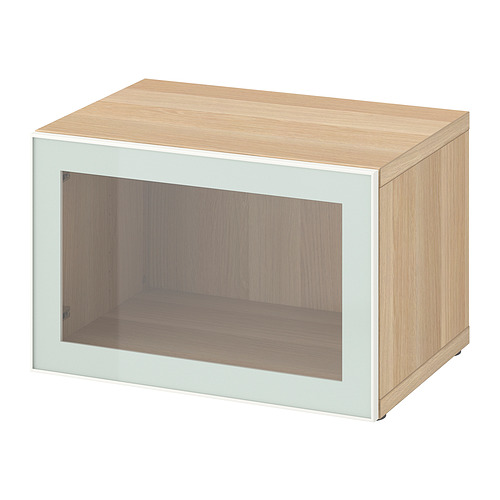 BESTÅ shelf unit with glass door