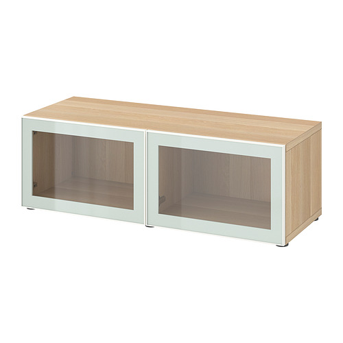 BESTÅ shelf unit with glass doors