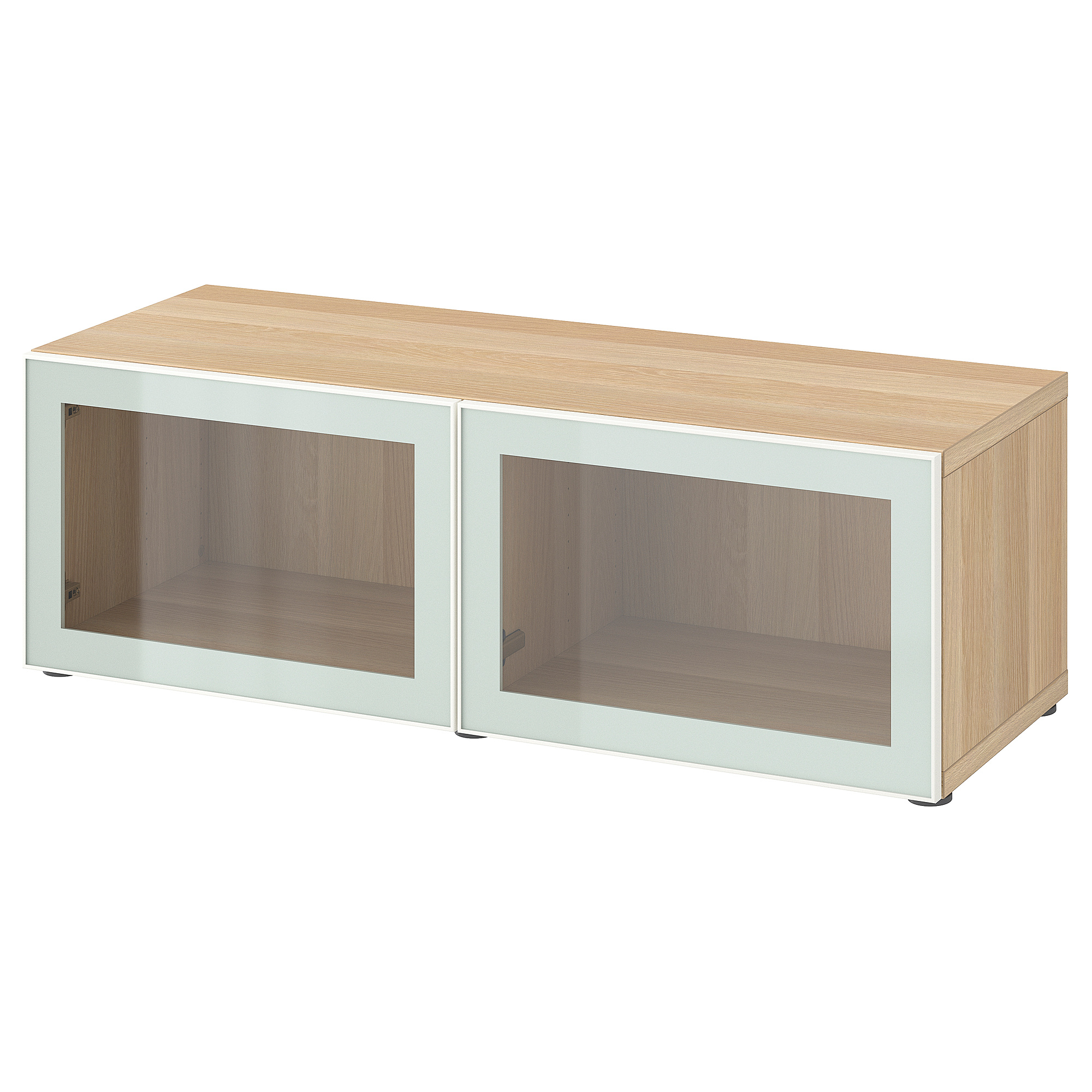 BESTÅ shelf unit with glass doors